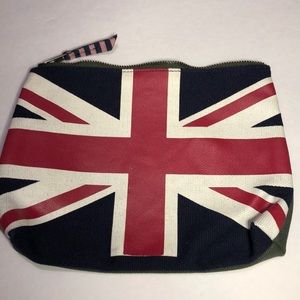 Jack wills toiletry/makeup bag British Flag print
